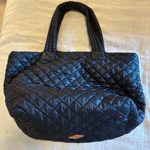MZ Wallace Medium Black Quilted Tote